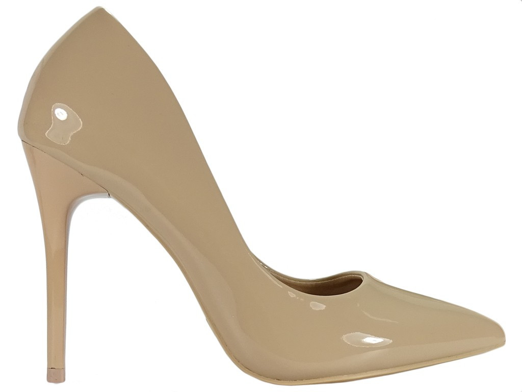 Beige Damen-Stiletto-Absätze  - 1