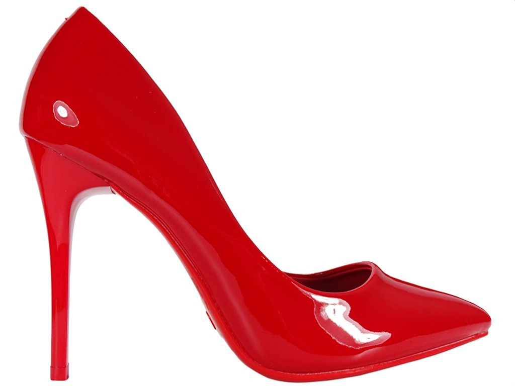 Sieviešu sarkanie stiletto papēži - 1