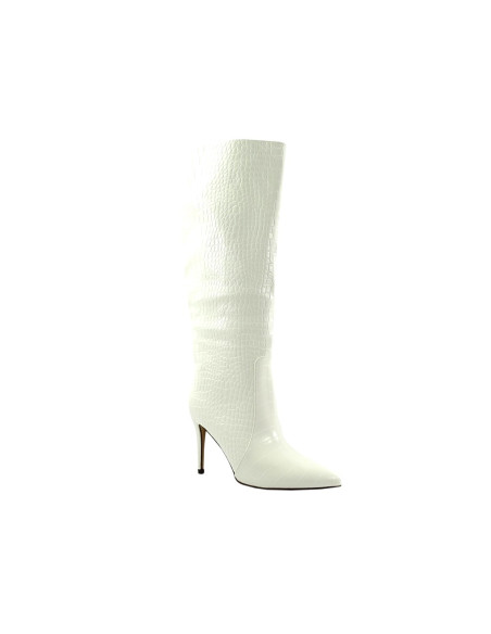 White spring eco leather boots - 3