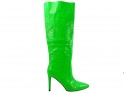 Zelené jarné topánky z ekokože - 1