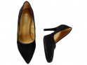 Women's black glittering stilettos - 4