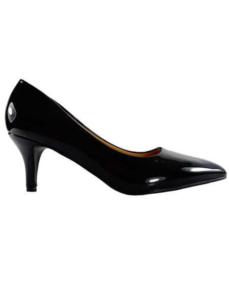 Melni stiletto sūkņi sūkņi lieli izmēri - 1