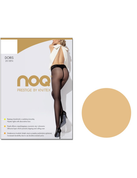 Lace waist tights Doris 20 den - 3 Lace waist tights Doris 20 den - 3