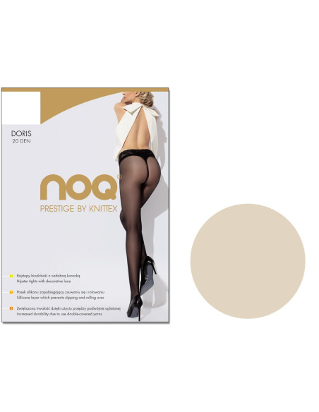Lace waist tights Doris 20 den - 5 Lace waist tights Doris 20 den - 5