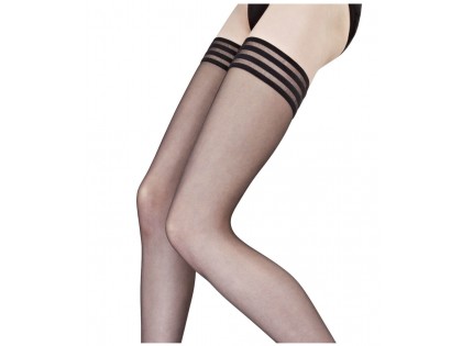 Self-supporting stockings Hazard 15 DEN - 2