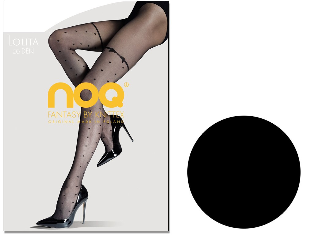 Lolita polka dot kojinės pėdkelnės - 3