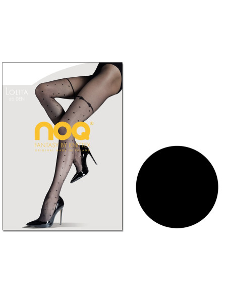Lolita polka dot kojinės pėdkelnės - 3