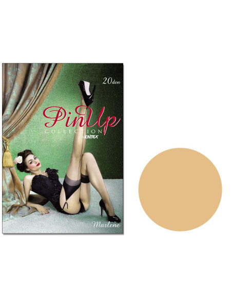 Marlene 20 DEN nylon stockings for the waist - 3