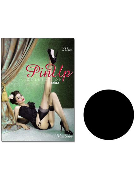Marlene 20 DEN Nylonstrümpfe für die Taille - 4