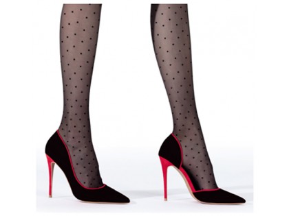 Dotted tights Punto 20den