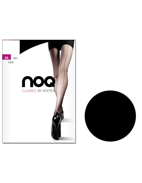 Smooth seamed tights Iga 20 DEN - 3 Smooth seamed tights Iga 20 DEN - 3