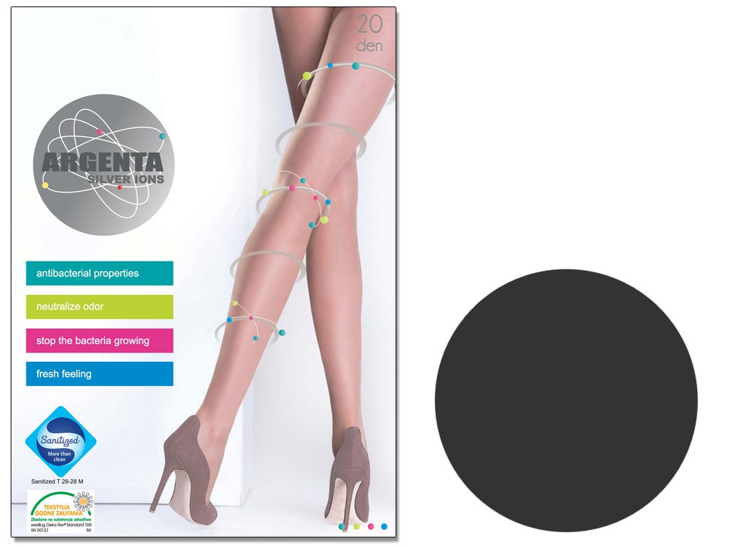 Pantyhose with Silver Ion Argenta 15 DEN - 3