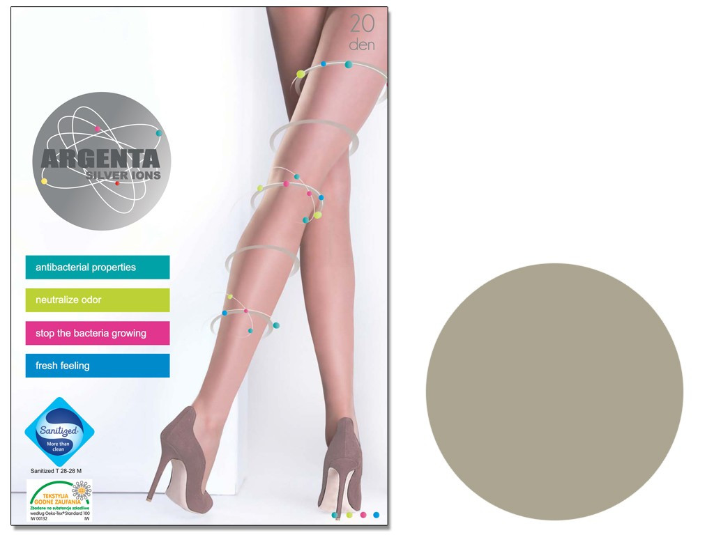 Pantyhose with Silver Ion Argenta 15 DEN - 5