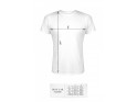 Vīriešu balts t-krekls tumšs numurs - 5