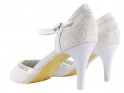 Sieviešu baltas kāzu kurpes - 2