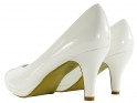 Жіночі білі весільні туфлі на шпильках - 2