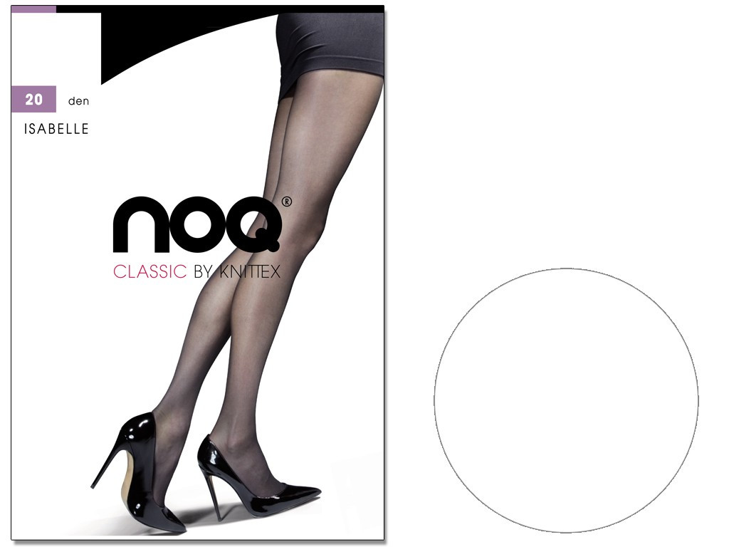 Transparente Strumpfhose ISABELLE 20 DEN - 17