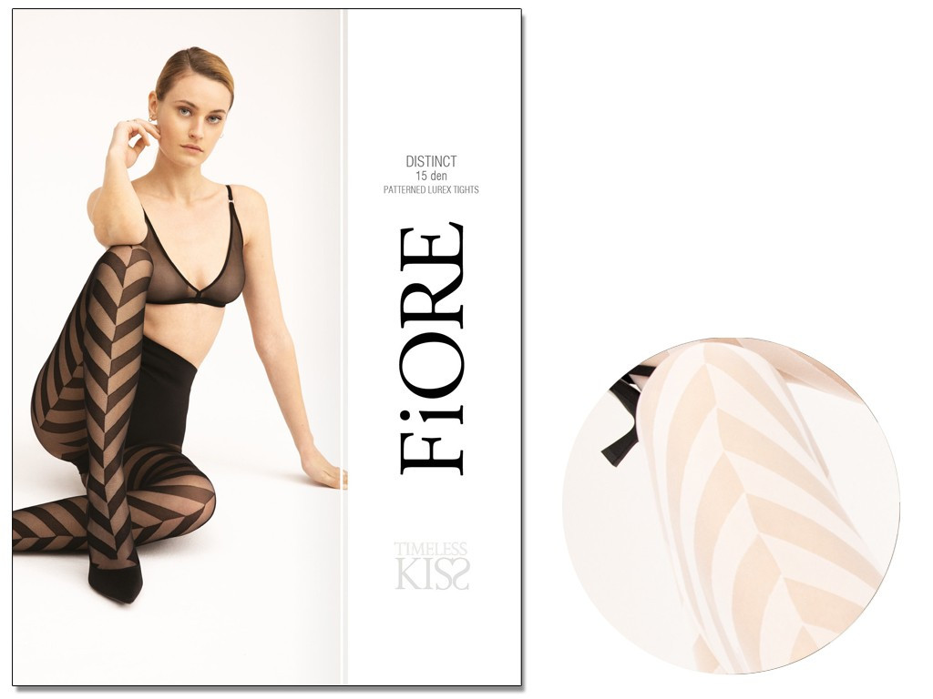 20 collants à rayures DISTINCT - 3