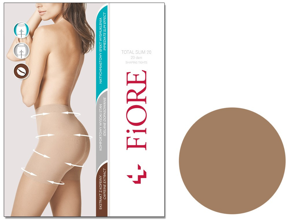 Belly slimming tights correcting hips 20den - 3