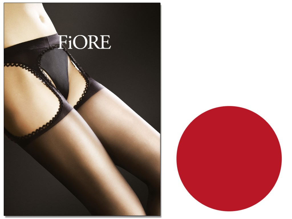 Collants ouverts avec une ceinture 20 den - 3