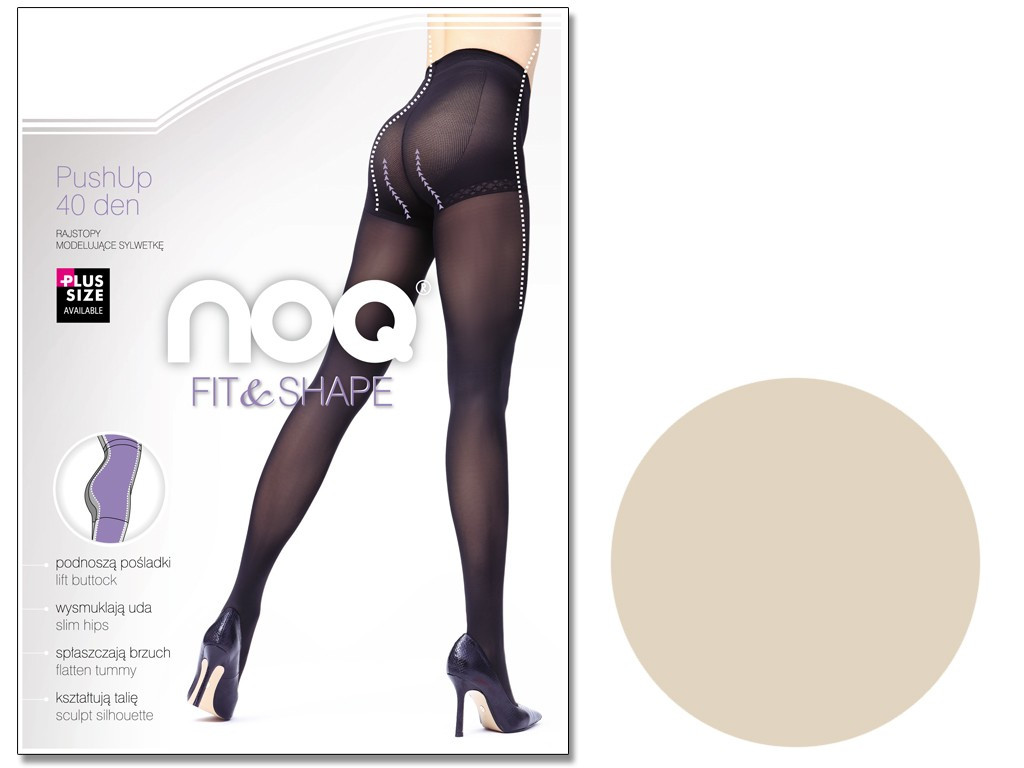 Modelling tights 40 den PUSH UP - 3
