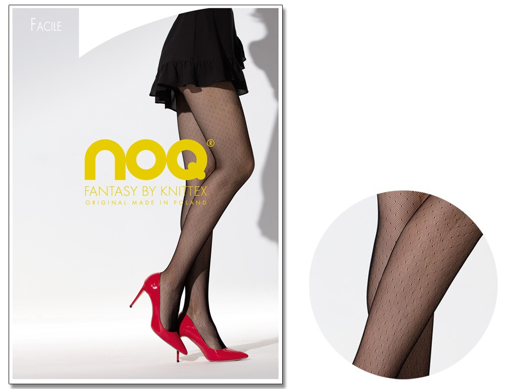 Women's tights cabaret dot pattern - 3