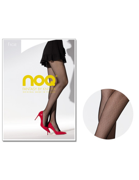 Women's tights cabaret dot pattern - 3