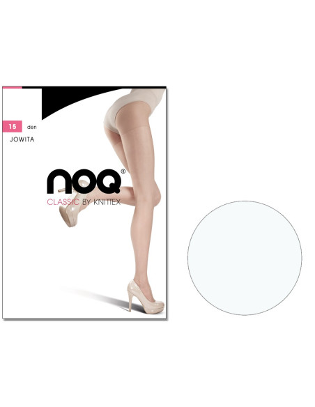 Jowita halbmatte glatte Strumpfhose 15 DEN - 4