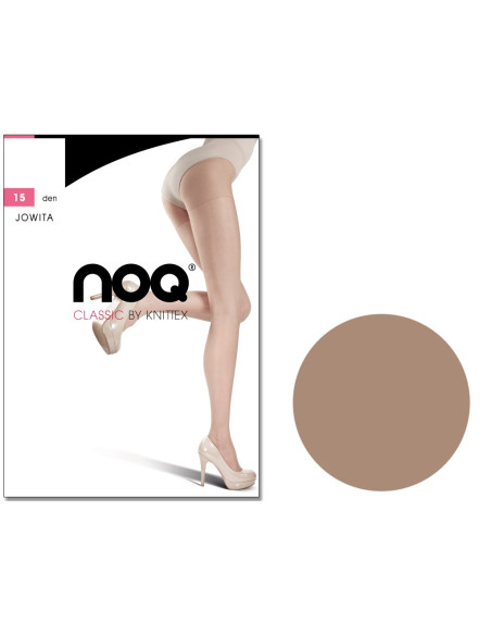 Jowita halbmatte glatte Strumpfhose 15 DEN - 5