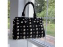 BLACK CASE BAG VELKÉ NÝTY STUDS HIT