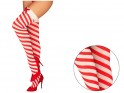Ciorapi de Crăciun albi și roșii pentru centură - 3