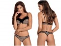 Sexy set of lingerie with Obsessive motifs - 3