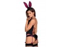 Costume de corset de lapin avec porte-jarretelles Obsessive - 2