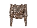Top cu imprimeu leopard Clubwear - 5