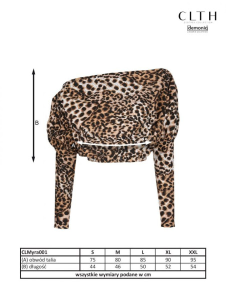 Panther shoulder top shirt - 6