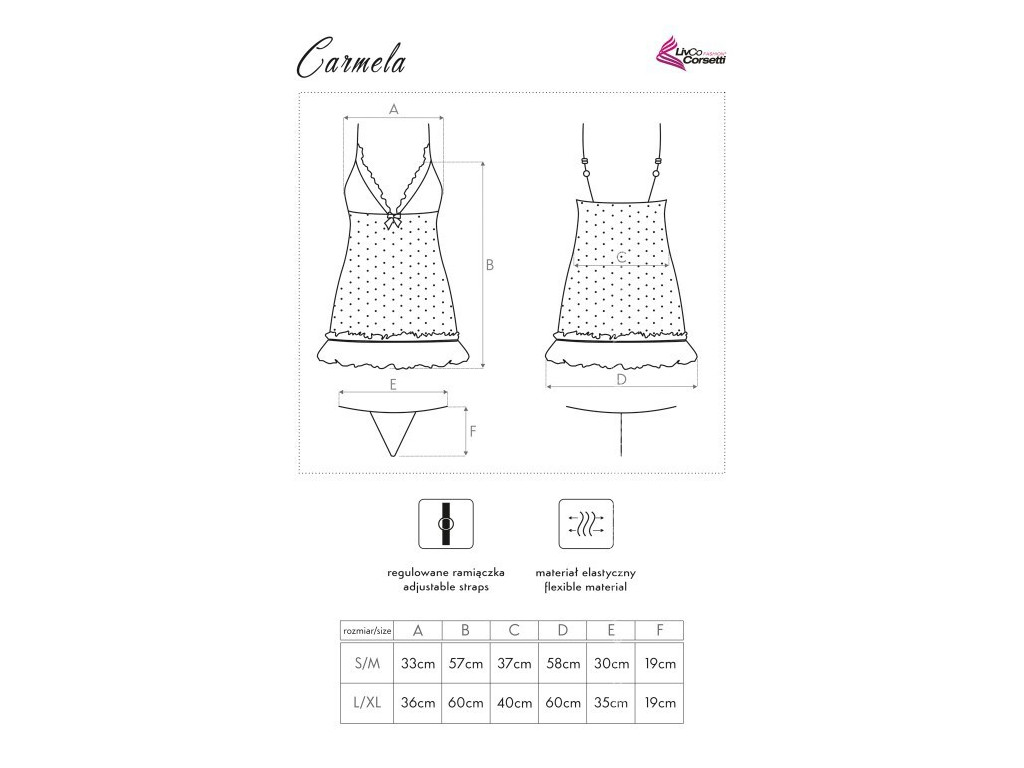 Black nightie erotic lingerie - 3