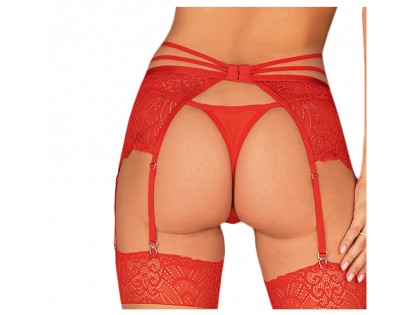 Red garter belt Obsessive - 2