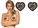 Selvy heart nipple in leopard print - 3