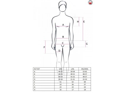 Vyriškas juodų marškinėlių ir šortų rinkinys permatomas - 2