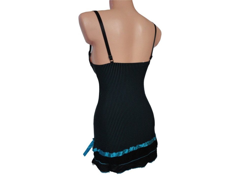 TRIČKO PÁSKY BLUE BOWS SEXI DÁREK