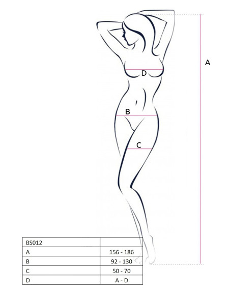 Baltas bodystocking imitācijas zeķes - 3
