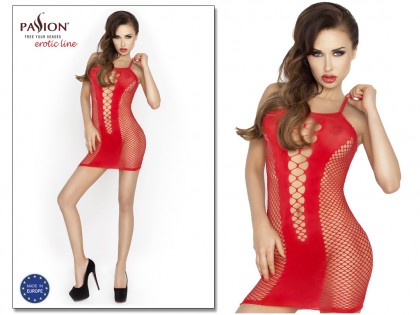 Red fitted erotic chemise - 2