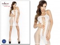 Weißes tailliertes Kleid erotisches Hemd - 2