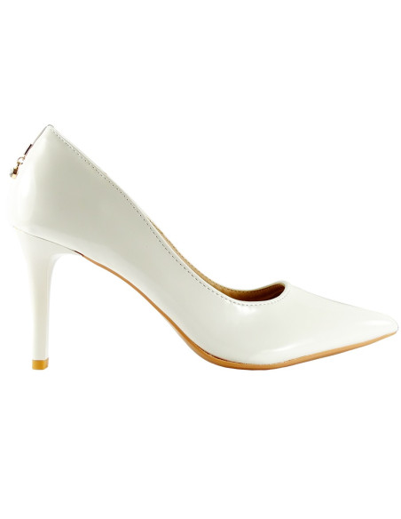 Balti moteriški vestuviniai bateliai - 1