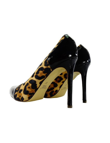Leoparden-Stilettos mit Leopardenmuster in Flecken - 2