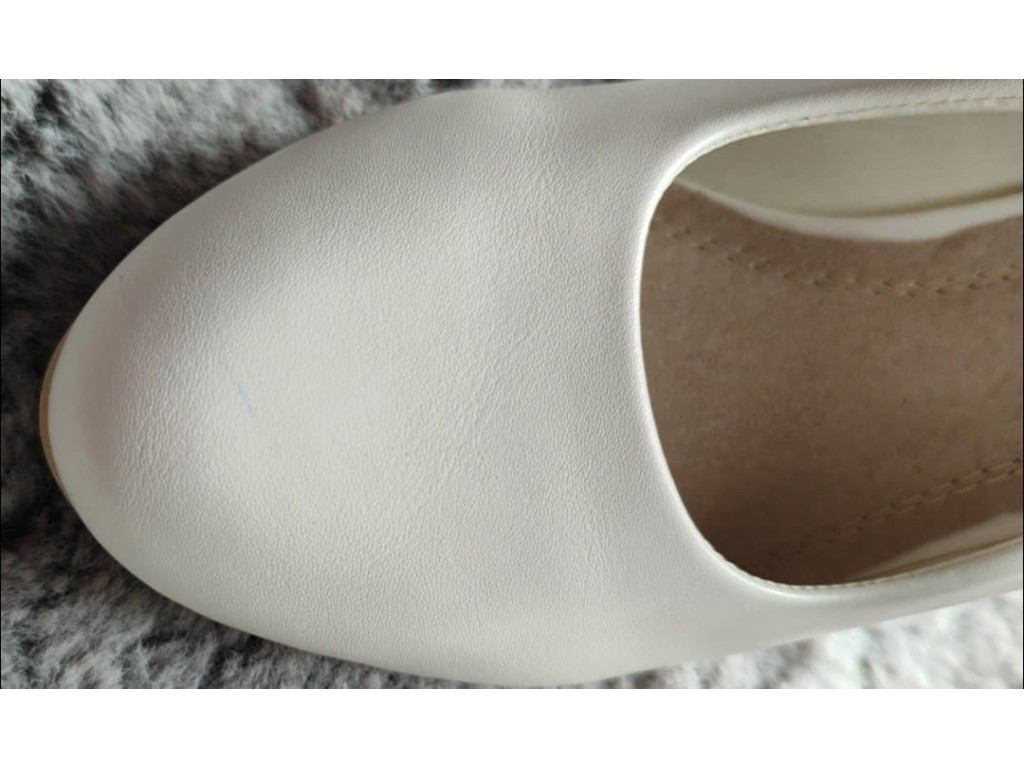 OUTLET Women's white stilettos - 3