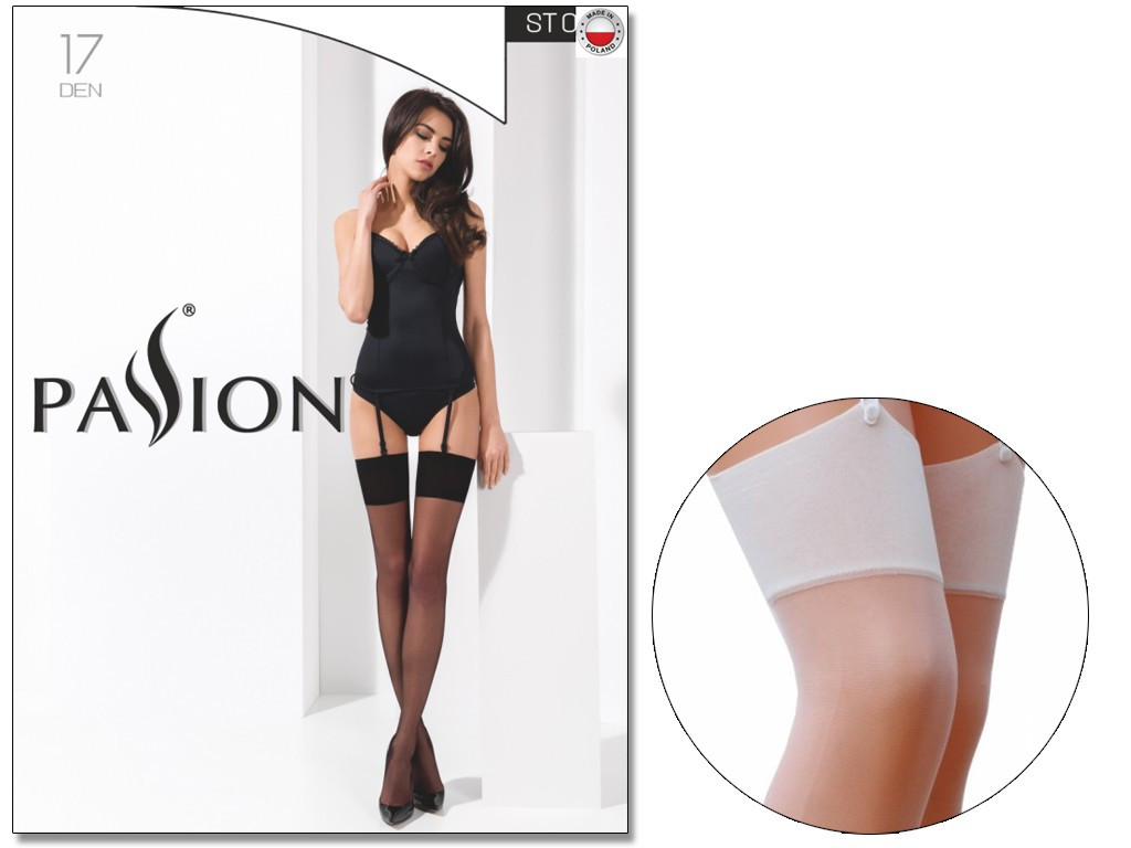 Bas taille haute unis Passion - 3