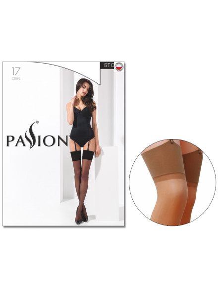 Aukštos iki juosmens kojinės paprastos Passion - 5