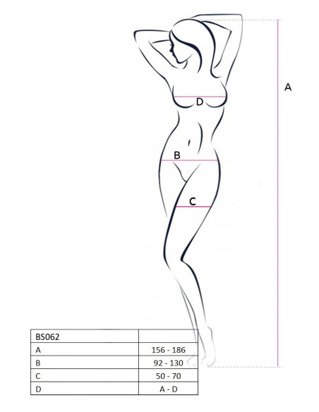 Bodystockage érotique en lingerie blanche - 3