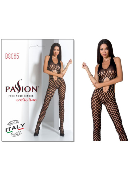 Black cabaret bodystocking - 3